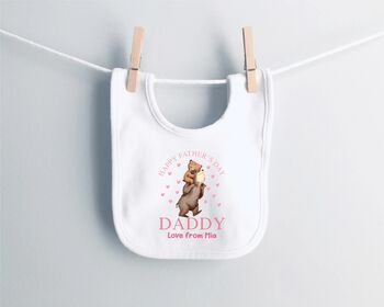 Personalised Pink Happy Father's Day Teddy, 3 of 12