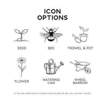 Personalised Garden Seed Storage Tin, 6 of 12