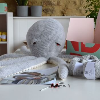 Large Octopus Crochet Kit, 3 of 8