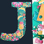 Letter J Original Artwork, thumbnail 4 of 4