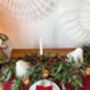Luxury Personalised Velvet Bow For Table Setting, thumbnail 5 of 7