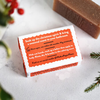100% Natural Lather Christmas Soap, 3 of 8
