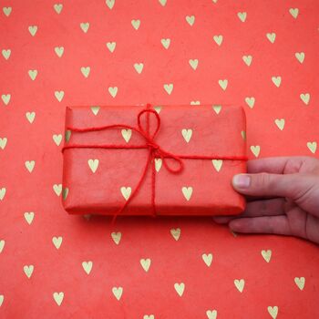 Heart Lokta Gift Wrap, 8 of 9