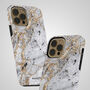 Golden Dragon Marble Tough Case For iPhone, thumbnail 3 of 4
