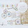 Pastel And Gold Tassel Garland Party Bunting, thumbnail 3 of 3