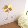 Good Luck Card Luxe Gold, thumbnail 4 of 7
