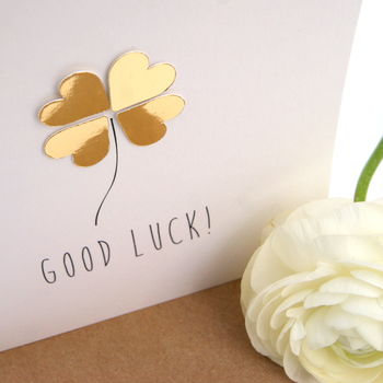 Good Luck Card Luxe Gold, 4 of 7