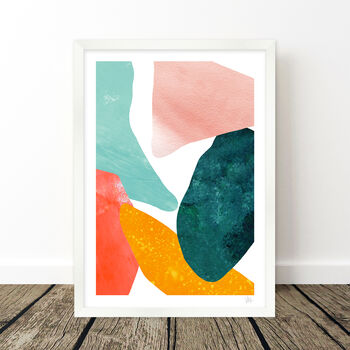 Modern Abstract Shell One Art Print, 6 of 9