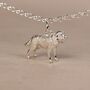 Personalised 3D Cocker Spaniel Silver Chain Bracelet, thumbnail 3 of 10