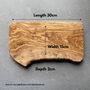 Personalised Live Edge Chopping Board, thumbnail 7 of 10