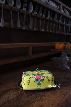 Hand Painted Butter Dish, 10 of 10