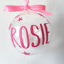 A Personalised Christmas Tree Bauble, thumbnail 8 of 12