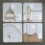 London Set Of Four Placemats, thumbnail 7 of 7