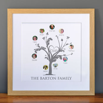 Personalised Family Tree Photo Art, 5 of 9