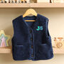Personalised Baby And Toddler Sherpa Vest, thumbnail 12 of 12