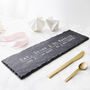 Slate Personalised Cheese Board, thumbnail 1 of 4