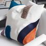 Animate Brights Embroidered And Applique Cushion, thumbnail 3 of 4