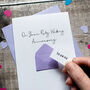 Personalised Special Date Anniversary Card, thumbnail 1 of 4