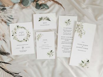 Floral Bouquet Wedding Save The Dates, 4 of 4