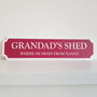 Personalised Shed Sign, thumbnail 2 of 2