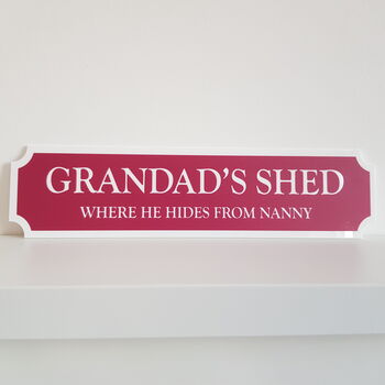Personalised Shed Sign, 2 of 2
