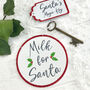 Santa's Magic Key And Milk Coaster, thumbnail 1 of 3
