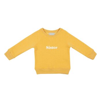 Faded Sunshine 'Sister' Sweatshirt, 2 of 2