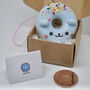 Personalised Mini Parcel, Greetings Card + Donut Gift, thumbnail 3 of 9