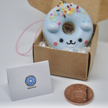 Personalised Mini Parcel, Greetings Card + Donut Gift, 3 of 9
