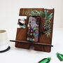 Printed Sage Botanical Accessories And Phone Holder, thumbnail 3 of 12