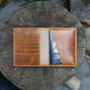 Luxury Tan Leather Passport Holder Wallet Gift Boxed Personalised, thumbnail 2 of 5