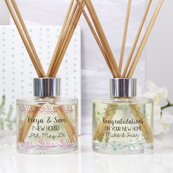 Personalised New Home Reed Diffuser Gift Set, 2 of 11