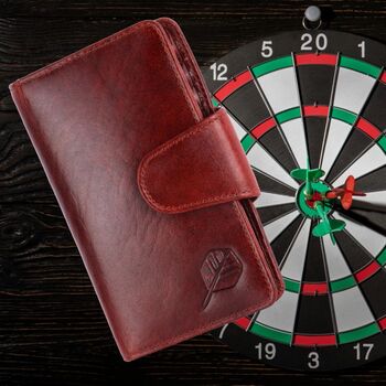 Buffalo Leather Darts Wallet, 4 of 11