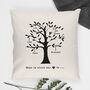 Personalised Family Tree Cushion Cover, thumbnail 9 of 12