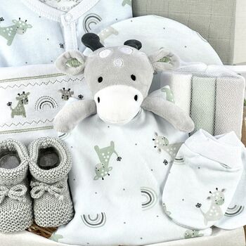 Giraffe Safari New Baby Gift Box, 2 of 7