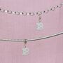 Sterling Silver 18 Charm, thumbnail 2 of 7