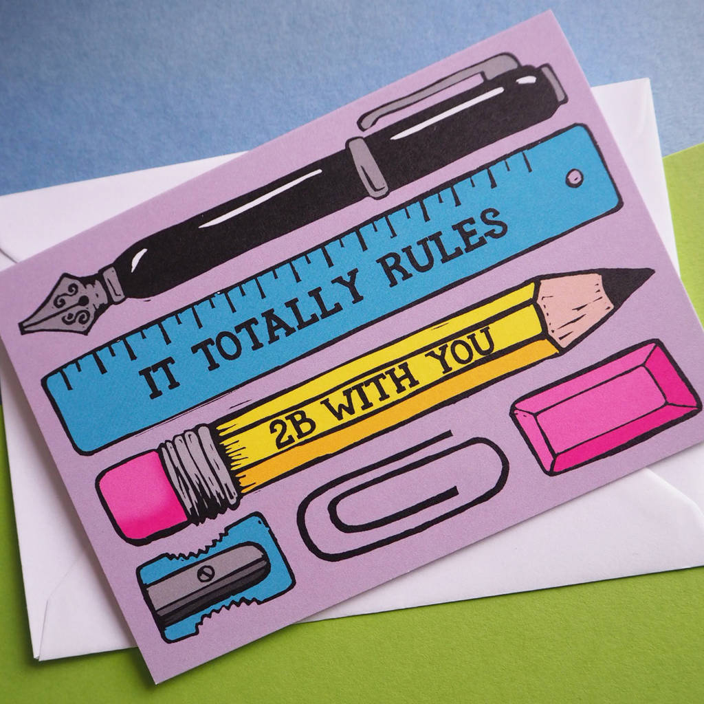 Funny Stationery Anniversary And Love Card By Woah There Pickle