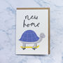 Tortoise 'New Home' Greetings Card, thumbnail 3 of 3
