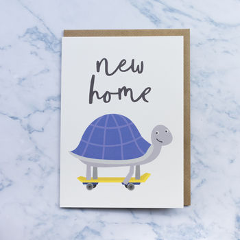Tortoise 'New Home' Greetings Card, 3 of 3