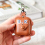 Personalised Air Pods Soft Faux Leather Case Gift, thumbnail 4 of 7