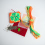 Lucky Four Leaf Clover Tapestry Lavender Bag Kit, thumbnail 2 of 5