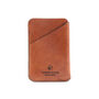 Personalised Thurlestone Leather Card Holder, thumbnail 8 of 8
