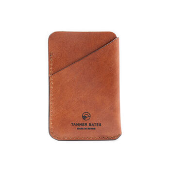 Personalised Thurlestone Leather Card Holder, 8 of 8