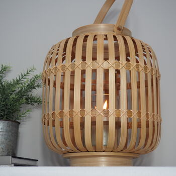 Bamboo Candle Lantern, 4 of 6