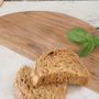 Artisan Round Wood And Marble Chopping Board, thumbnail 2 of 3