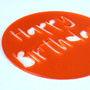 Happy Birthday Cake Stencil, thumbnail 2 of 3