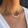 Etrusca Curved Necklace, thumbnail 7 of 7