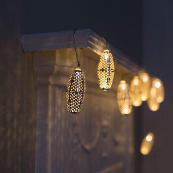 Silver Moroccan Fairy Lights, 6 of 7