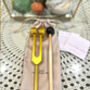 Solar Plexus Chakra Tuning Fork Kit ~ 126.22 Hz, thumbnail 3 of 4