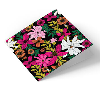 Pack Of Four Vivid Garden Blooms Greeting Cards, 10 of 12
